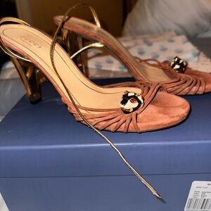 Vintage 2012 Gucci Tom Ford Women's blush Heels
